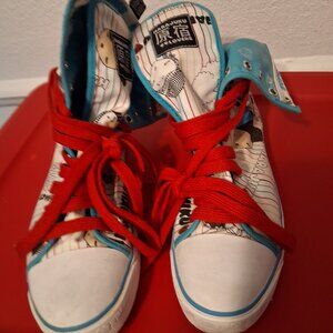 HARAJUKU LOVERS Hightop women's sneakers 2000's..COLOR ME CUTE